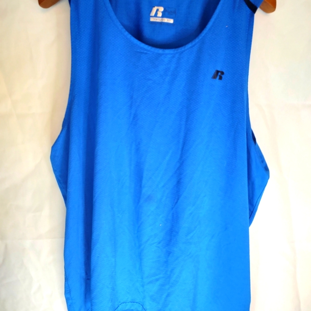 Rawlings Training Fit Men's Blue XL Tank Top
